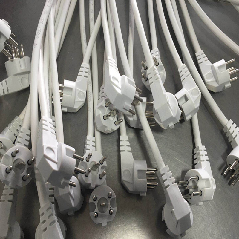 16A 250V五芯荷兰电源插头线